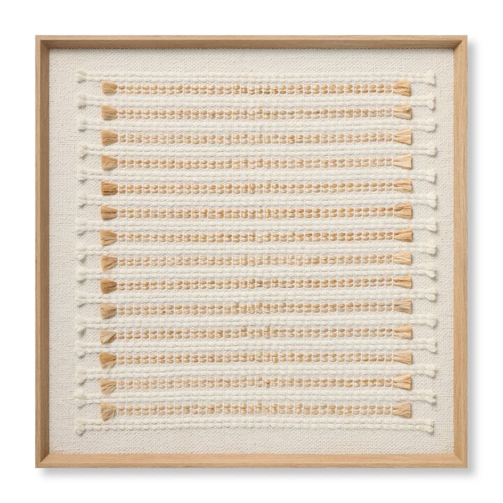 Sherwood Beige 2'5"x2'5" Wall Art